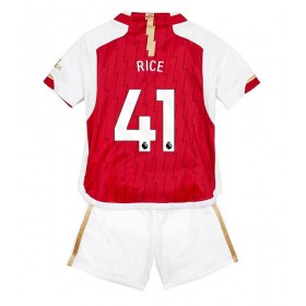 Arsenal Declan Rice #41 Replica Home Minikit 2023-24 Short Sleeve (+ pants)